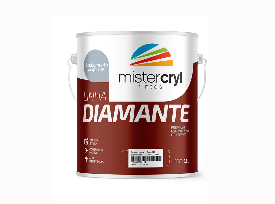 Linha Diamante - Galao Redondo 3-6L